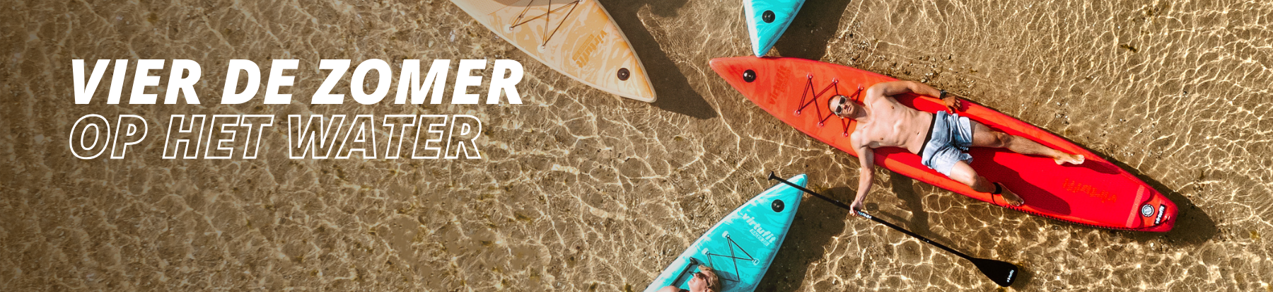 Homepagebanner - Vier de zomer op het water