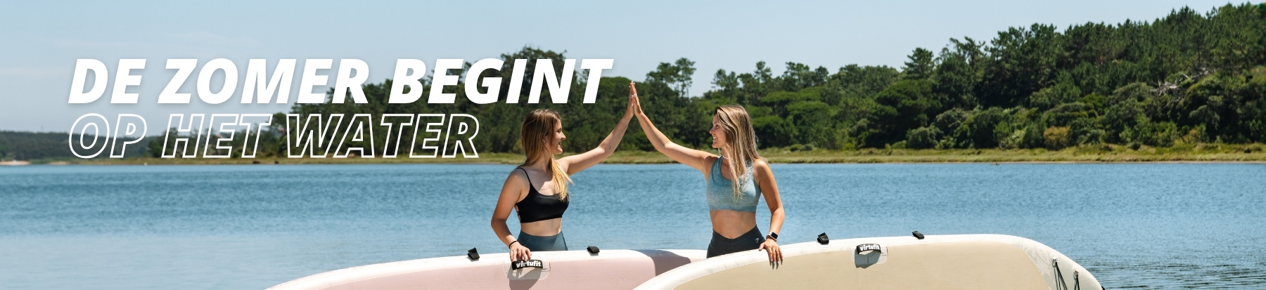 Homepagebanner - De zomer start op het water