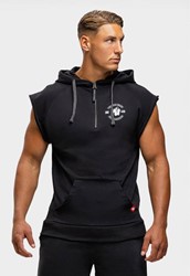 Gorilla Wear Huntley Mouwloze Hoodie - Zwart