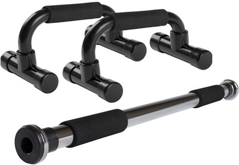 VirtuFit Combideal Optrekstang + Opdruksteunen
