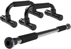 VirtuFit Combideal: Optrekstang + Opdruksteunen