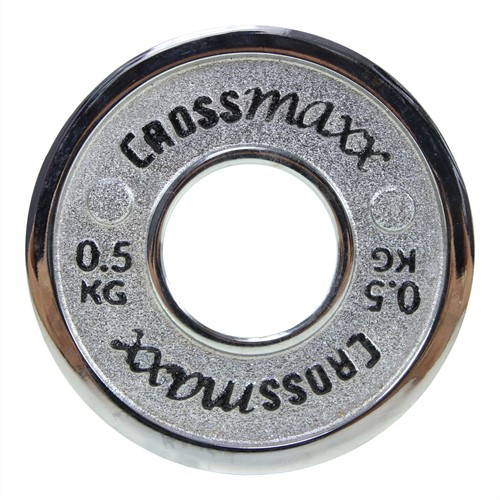 Lifemaxx Crossmaxx Gekalibreerde Halterschijven - 50 mm - 0,5 kg