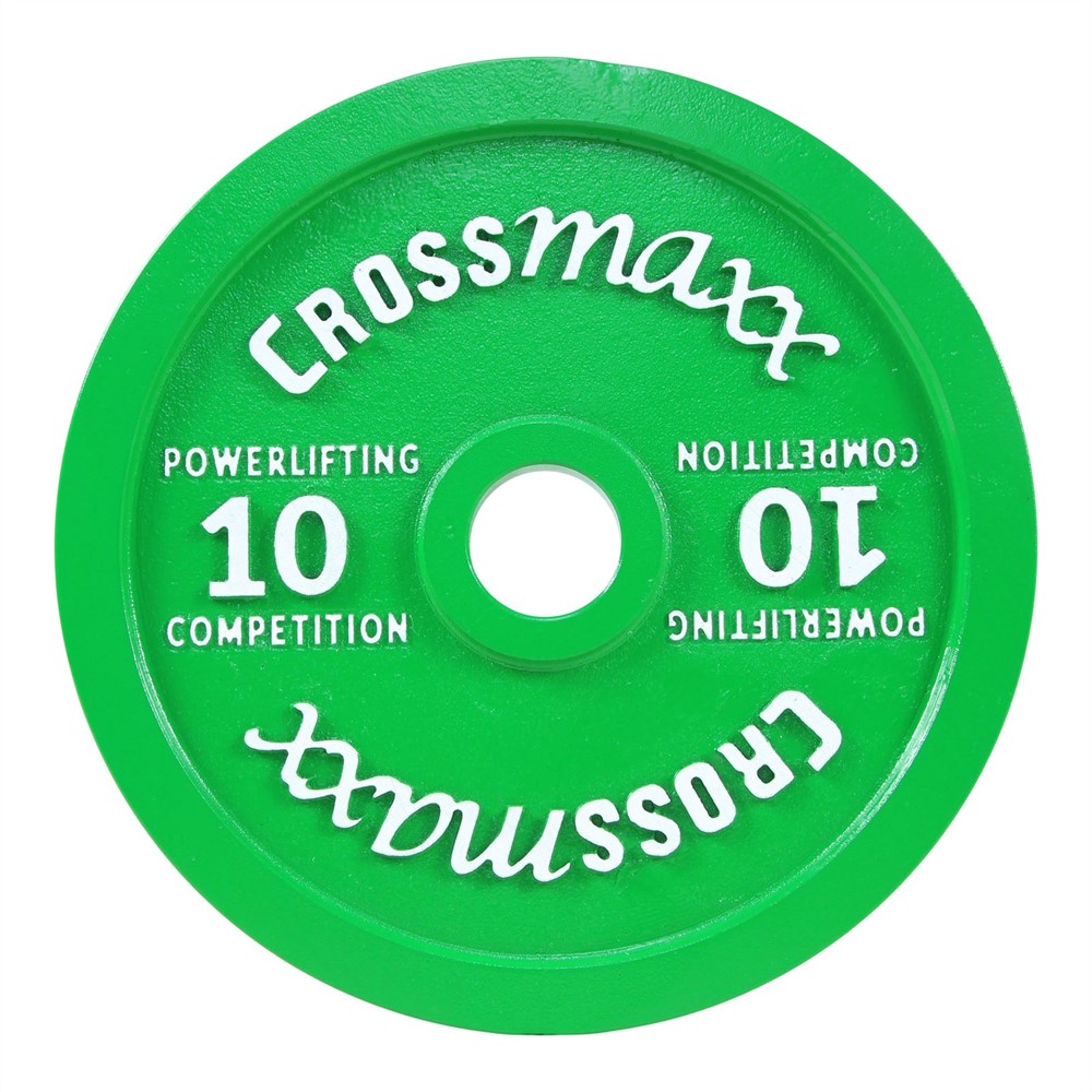 Lifemaxx Crossmaxx Gekalibreerde Halterschijven - 50 mm - 10 kg