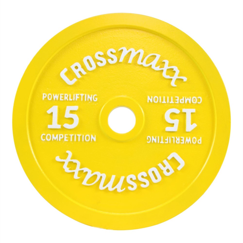 Lifemaxx Crossmaxx Gekalibreerde Halterschijven - 50 mm - 15 kg