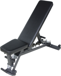 Lifemaxx Crossmaxx Adjustable Bench V2 - Verstelbare Trainingsbank - Zwart