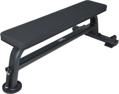 Lifemaxx Flat Bench V2 - Trainingsbank - Zwart