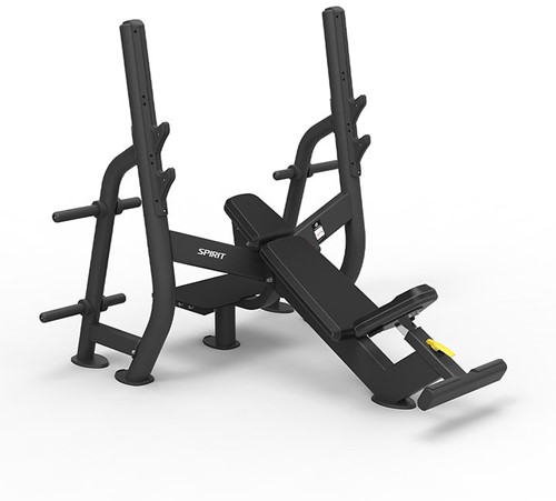 Spirit Fitness Olympic Incline Bench - Schuine Halterbank