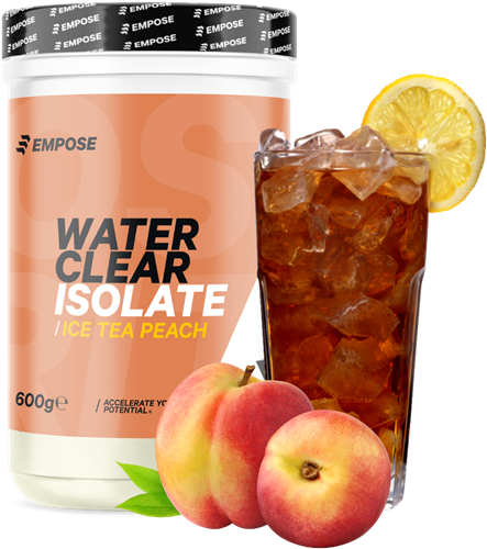 Empose Nutrition Water Clear Isolate - Proteine Ranja - Eiwit Poeder - 600 gr - Ice Tea Peach