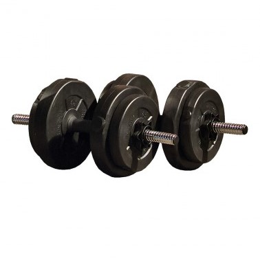 Iron Gym Verstelbare Dumbbell Set - 2 x 7,5 kg