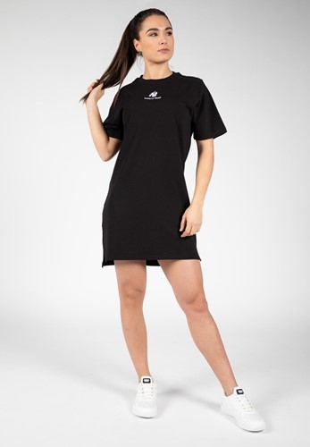 Gorilla Wear Neenah T-Shirt Jurk - Zwart-3