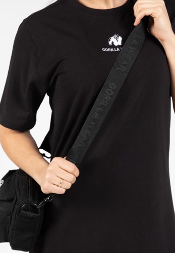 Gorilla Wear Neenah T-Shirt Jurk - Zwart