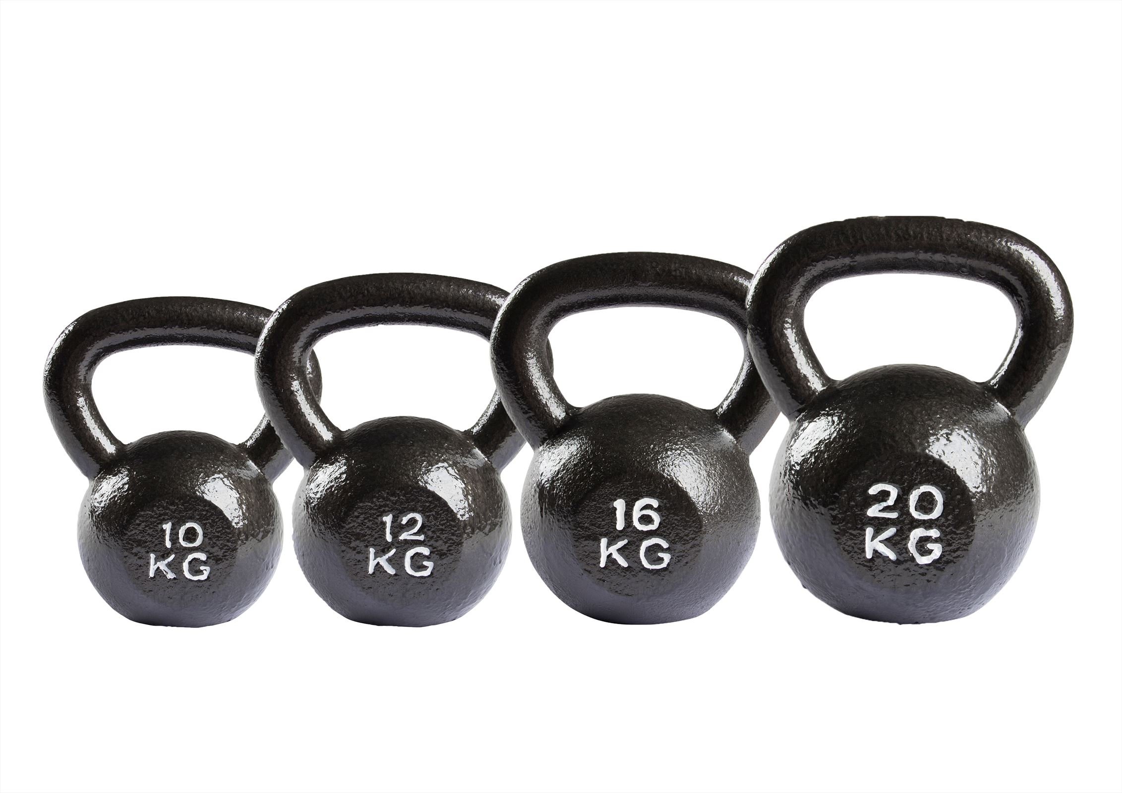 Virtufit Kettlebell Set Gietijzer 10-12-16-20 kg