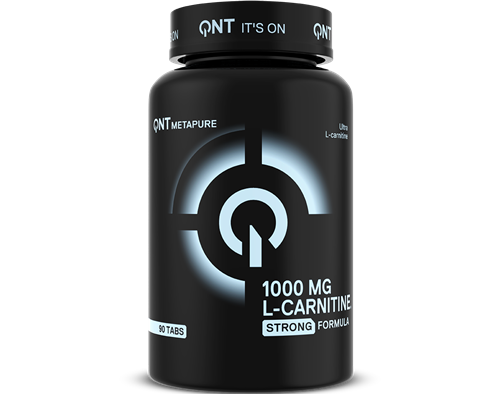 QNT Maxi L-Carnitine - 1000 mg - 90 Tabletten