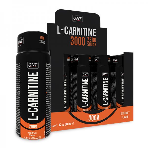 QNT L-Carnitine 3000 mg 12 X 80 ML
