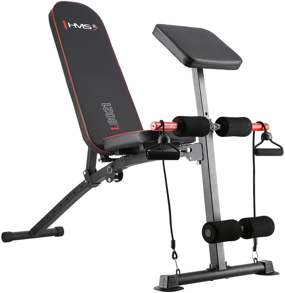 HMS Trainingsbank met Preacher Curl