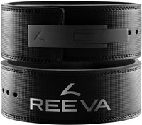 Reeva Lifting Belt van Carbon Leer - RVS Gesp - 13 mm - XS