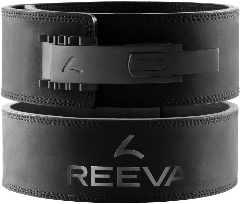 Reeva Lifting Belt van Nubik Leer - Verstelbare RVS Gesp - 13 mm - M