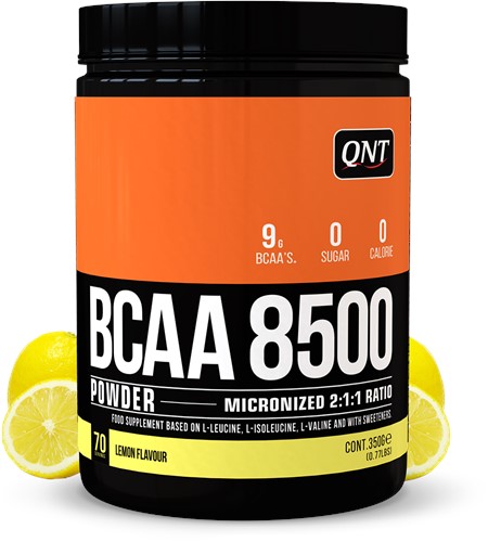 QNT BCAA Poeder 8500 - 350 gram - Lemon