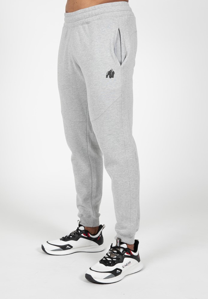 Gorilla Wear Leon Joggingbroek - Grijs - 4XL