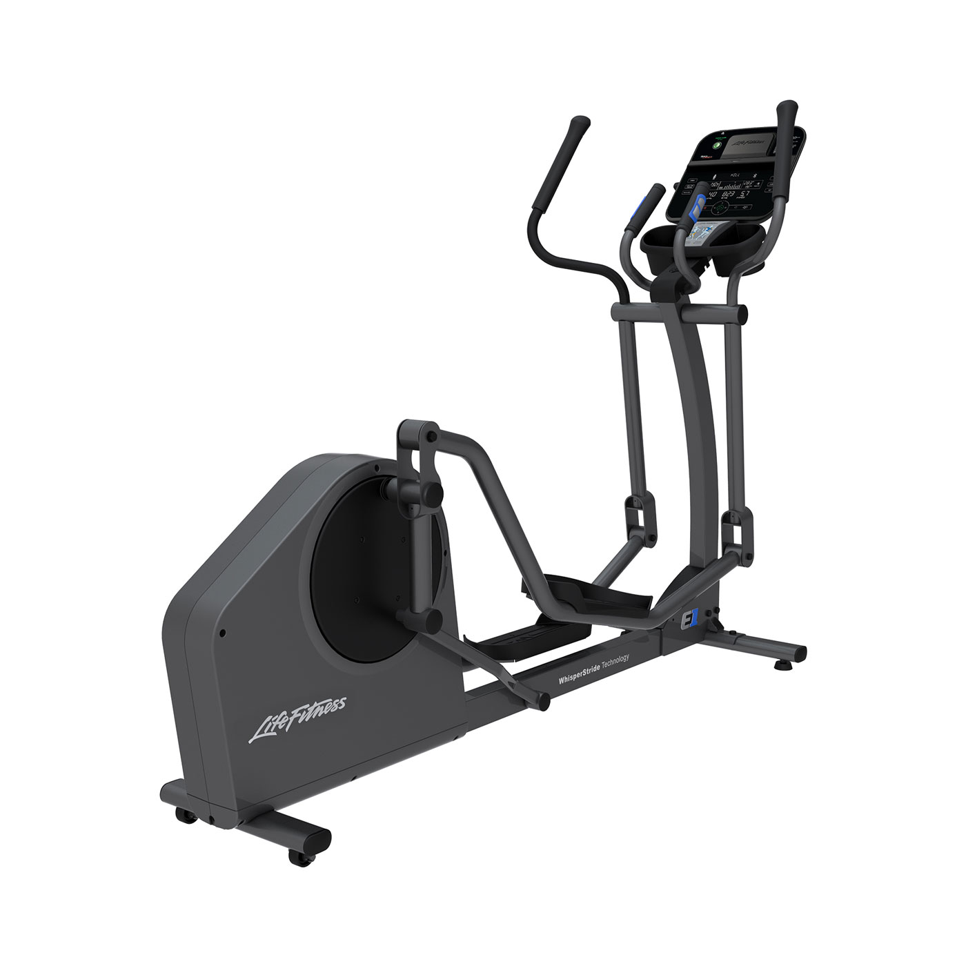 Life Fitness E1 Cross Trainer Base met Go Paneel