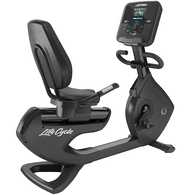 Life Fitness Platinum Explore Ligfiets Black Onyx Gratis montage