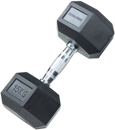 Lifemaxx Crossmaxx Hexagon Dumbbell - 10 kg