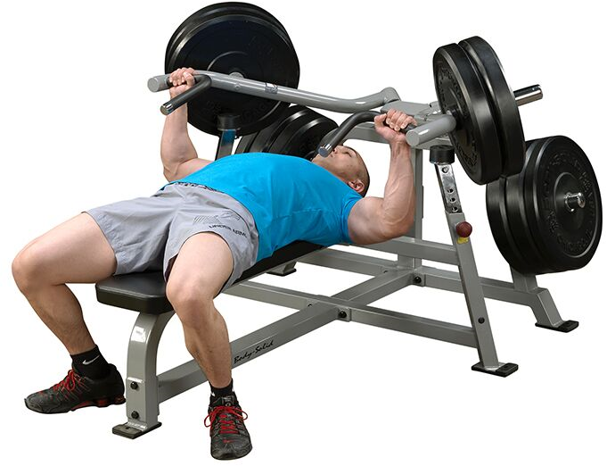 BodySolid Leverage Bench Press Fitnessapparaat.nl