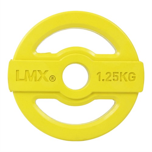 Lifemaxx Studio Pump Disc Halterschijf - 30 mm - 1,25 kg - Geel