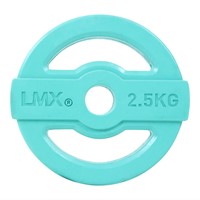 Lifemaxx Studio Pump Disc Halterschijf - 30 mm - 2,5 kg - Blauw/Turquoise