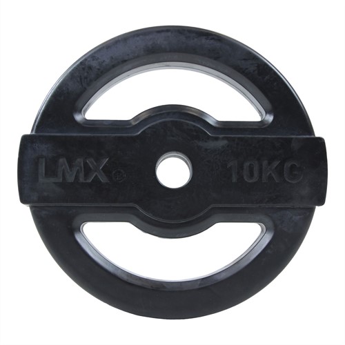 Lifemaxx Studio Pump Disc Halterschijf - 30 mm - 10 kg - Zwart