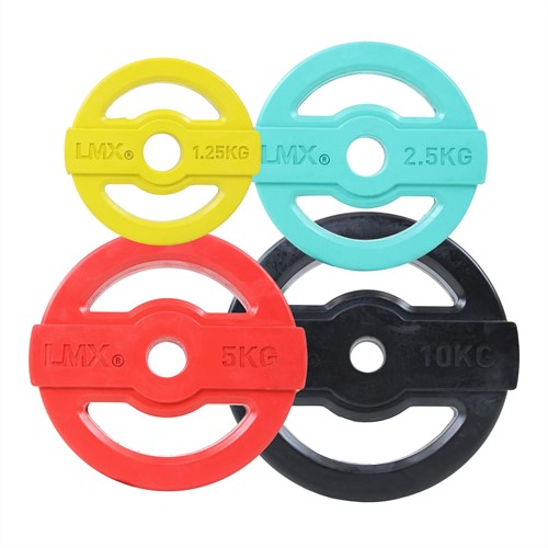 Lifemaxx Studio Pump Disc Halterschijf - 30 mm - 1,25 kg - Geel-3