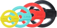 Lifemaxx Studio Pump Disc Halterschijf - 30 mm - 1,25 kg - Geel-2