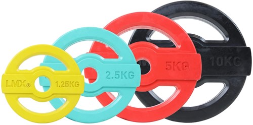 Lifemaxx Studio Pump Disc Halterschijf - 30 mm - 1,25 kg - Geel-2
