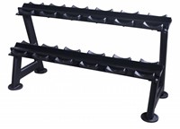 Lifemaxx LMX Dumbbellrack 15 Sets - Zwart