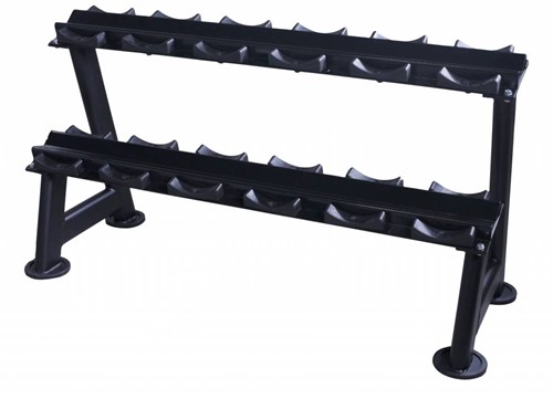 Lifemaxx LMX Dumbbellrack 15 Sets - Zwart