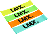 Lifemaxx LMX Mini Weerstandsband - Medium - Oranje - 10 stuks-3
