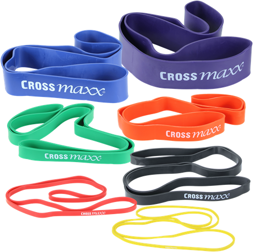 Lifemaxx Crossmaxx Resistance Band - Orange - Medium / Sterk-2