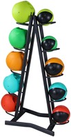 Lifemaxx LMX Medicijnballen Opbergerek -  Voor 10 Medicineballen-2