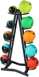 Lifemaxx LMX Medicijnballen Opbergrek -  Voor 10 Medicineballen