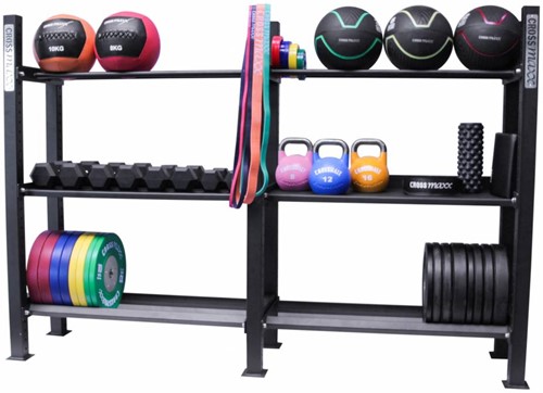 Lifemaxx Crossmaxx Storage Ball Shelf - Tweedekans-3