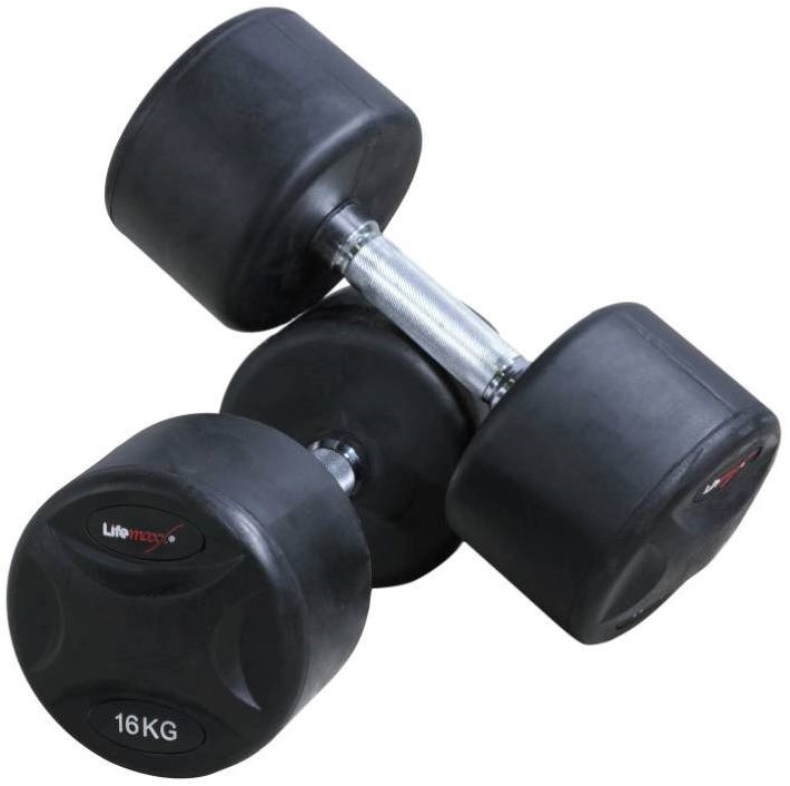 Lifemaxx Vaste Ronde Dumbbell Set - 2 x 3 kg
