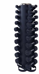 Lifemaxx Dumbbell Toren met Volledige Ronde Dumbbell Set - 1 t/m 10 kg