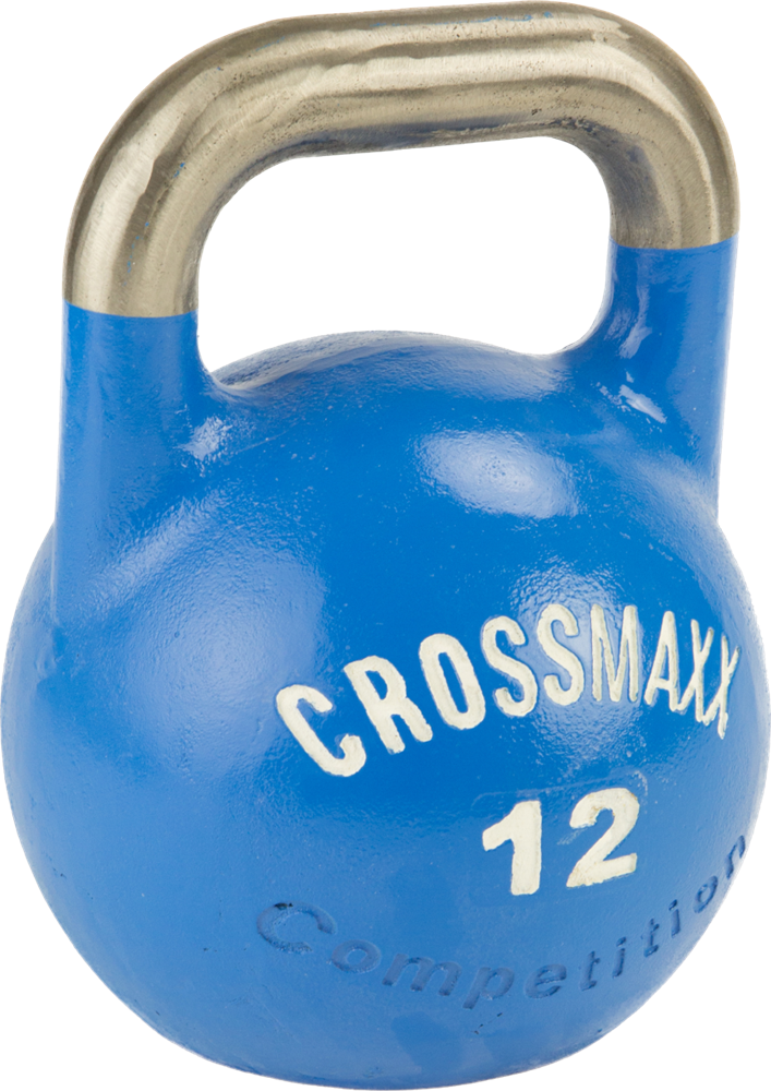 Lifemaxx Crossmaxx Competition Kettlebells - Blauw - 12 kg