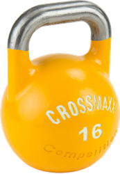 Lifemaxx Crossmaxx Competition Kettlebells - Geel - 16 kg