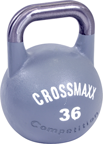 Lifemaxx Crossmaxx Competition Kettlebells - Grijs - 36 kg