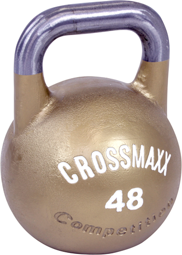 Lifemaxx Crossmaxx Competition Kettlebells - Goud - 48 kg