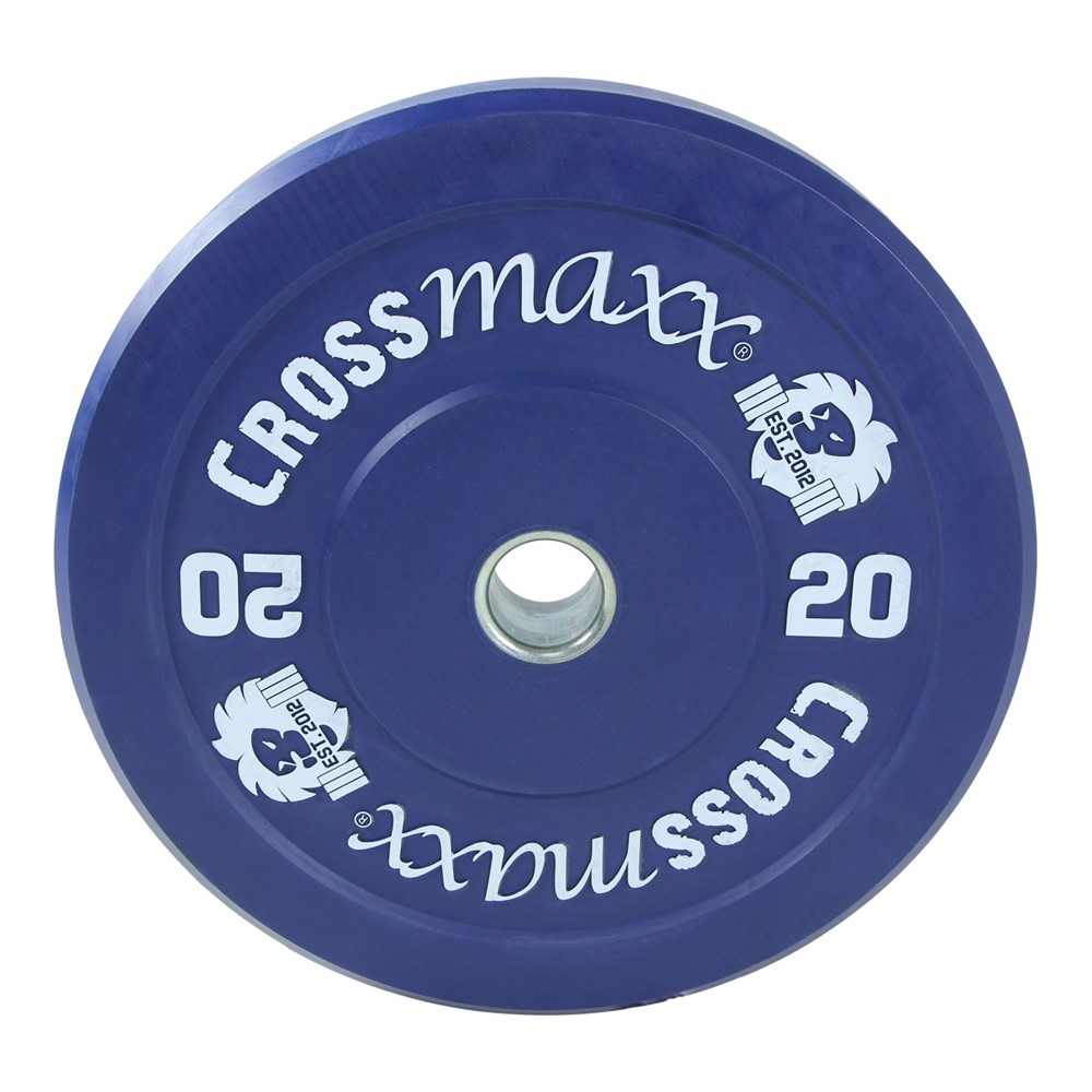 Lifemaxx Crossmaxx Bumper Plate - Halterschijf - 50 mm - 20 kg