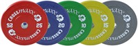 Lifemaxx Crossmaxx Bumper Plate - Halterschijf - 50 mm - 15 kg-2