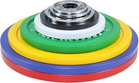 Lifemaxx Crossmaxx Gekalibreerde Halterschijven - 50 mm - 15 kg-3