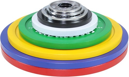 Lifemaxx Crossmaxx Gekalibreerde Halterschijven - 50 mm - 15 kg-3